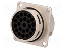 Connector: circular; Series: RT360; socket; female; PIN: 23; IP67