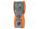 Meter: appliance meter; LCD,with a backlit; VAC: 0÷500V; 0.8kg