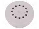 Ventilation seal; TPE (thermoplastic elastomer); IP44; -35÷80°C