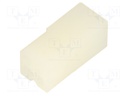 ECONOLATCH 4CKT RECEPTACLE HSG-DR