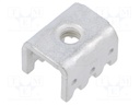 Straight; Plating: tinned; THT,screw terminal; Contacts: copper