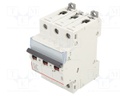 Circuit breaker; 400VAC; Inom: 25A; Poles: 3; DIN; Charact: C; 6kA