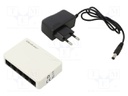 Switch Fast Ethernet; PnP,LED status indicator,PoE (PoE); 150m