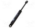 Gas spring; E: 185mm; Features: with welded steel eyes; Øout: 15mm