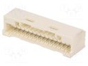 Socket; wire-board; male; CLIK-Mate; 1.5mm; PIN: 15; THT; 2A; tinned