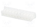 Plug; wire-board; female; 1.5mm; PIN: 10; w/o contacts; for cable
