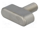 Knob wing; Ext.thread: M10; 20mm; stainless steel; W: 36mm