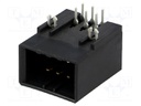 Socket; wire-board; male; D-3100D; 3.81mm; PIN: 6; Layout: 2x3; 250V