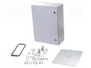 Enclosure: wall mounting; X: 500mm; Y: 700mm; Z: 250mm; AX; IP66; IK10