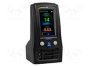 Meter: air quality; Range: 0÷5mg/m3,0÷9,99mg/m3 (TVOC); -20÷70°C