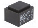 Transformer: encapsulated; 2.3VA; 230VAC; 12V; 12V; 95mA; 95mA; 81g