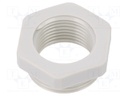 Reduction of threads for glands; Int.thread: M20; polyamide