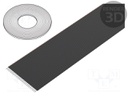 Wire: ribbon; 1.27mm; stranded; Cu; 26x28AWG; unshielded; PVC; black