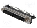 D-Sub; PIN: 37; socket; female; 7,2mm standard; Locking: screws