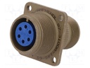 Connector: circular; Series: 97; socket,plug; female; PIN: 6; 13A