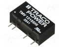 Converter: DC/DC; 1W; Uin: 10.8÷13.2V; Uout: 15VDC; Iout: 66mA; SIP7