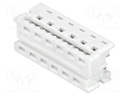 Plug; wire-board; female; PIN: 12; 1.27mm; IDC; for ribbon cable