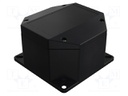Enclosure: multipurpose; X: 121mm; Y: 121mm; Z: 75mm; polyester; IP66