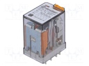 Relay: electromagnetic; 4PDT; Ucoil: 110VAC; 7A/250VAC; 7A/30VDC