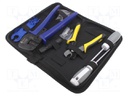Kit: for assembly work; case