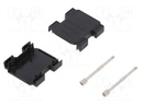 Enclosure: for D-Sub adapters; D-Sub HD 26pin; straight