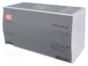 Power supply: switched-mode; 480W; 48VDC; 48÷53VDC; 10A; 2.4kg