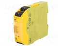 Module: safety relay; Series: PNOZ s6; IN: 3; OUT: 5; Mounting: DIN
