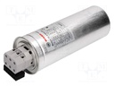 Capacitor: polypropylene; three phase; Q@50Hz: 15kVAR; 400VAC