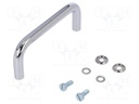 Handle; Mat: chromium plated steel; chromium plated; H: 43mm