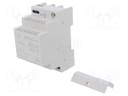 Transformer: mains; 15VA; 230VAC; 24V; Leads: screw terminals; DIN