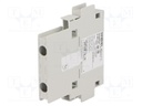 Auxiliary contacts; Series: 3RH10,3RT10; Leads: screw terminals
