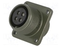 Connector: circular; Series: DS/MS; socket; female; PIN: 4; 13A