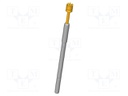Test needle; Operational spring compression: 4mm; 20A; Ø: 2.5mm