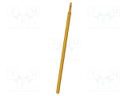 Needle-like test probe; Operational spring compression: 0.3mm