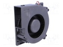 Fan: DC; blower; 12VDC; 120x120x32mm; 60.99m3/h; 53.8dBA; Len: 300mm