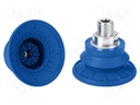 Suction cup; 60mm; 49.1g; G1/4-AG; Shore hardness: 60; 24cm3; SAB