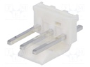 Socket; wire-board; male; KK 396; 3.96mm; PIN: 3; THT; 7A; tinned