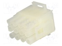 Plug; wire-wire; male/female; NLS; 6.35mm; PIN: 12; Layout: 3x4; 600V