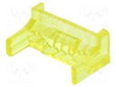 Guide plate; Cat: 6; 27AWG÷24AWG; Colour: yellow