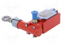 Safety switch: singlesided rope switch; NC x2 + NO; -25÷70°C