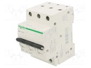 Circuit breaker; 230/400VAC; Inom: 40A; Poles: 3; DIN; Charact: C