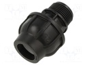 Splice terminal: clamping; Thread: G 1" external; 25mm; Plast