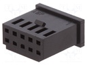 Plug; wire-board; female; AMPMODU MOD II; 2.54mm; PIN: 10; straight