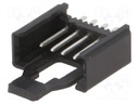 Socket; wire-board; male; Minimodul; 2.5mm; PIN: 5; THT; on PCBs; 5A