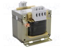 Transformer: mains; 160VA; 230VAC; 24V; Leads: terminal block; IP00