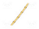 COB LED tape; white neutral; 12V; LED/m: 320; 8mm; IP20; 8W/m