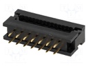 IDC transition; PIN: 14; IDC,THT; for ribbon cable; 1.27mm; 1A