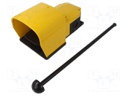 Switch: foot; Stabl.pos: 1; SPST-NO + SPST-NC; 6A/250VAC; IP65
