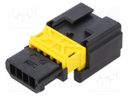 NSCC Pin Conn 1.5 Blk 4Ckt