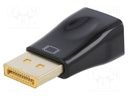 Adapter; DisplayPort 1.1a; Colour: black; Features: Full HD